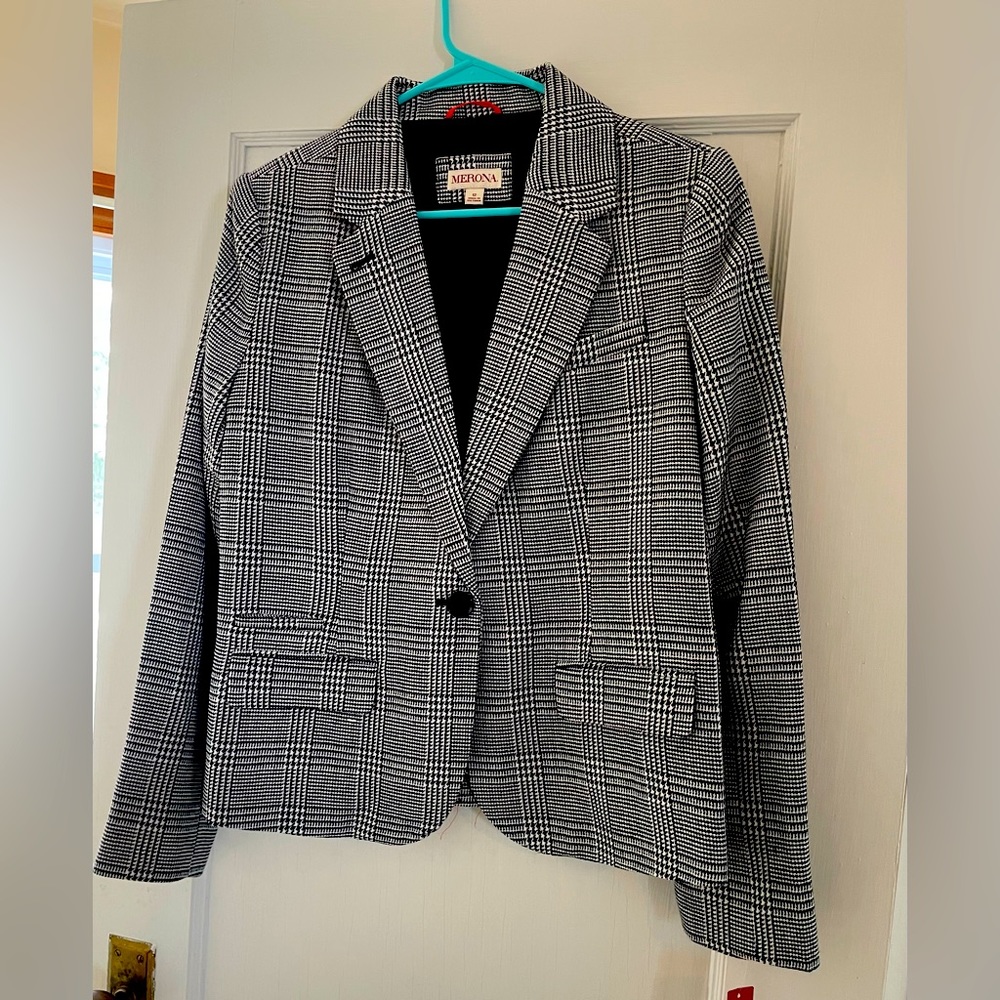 Houndstooth Blazer